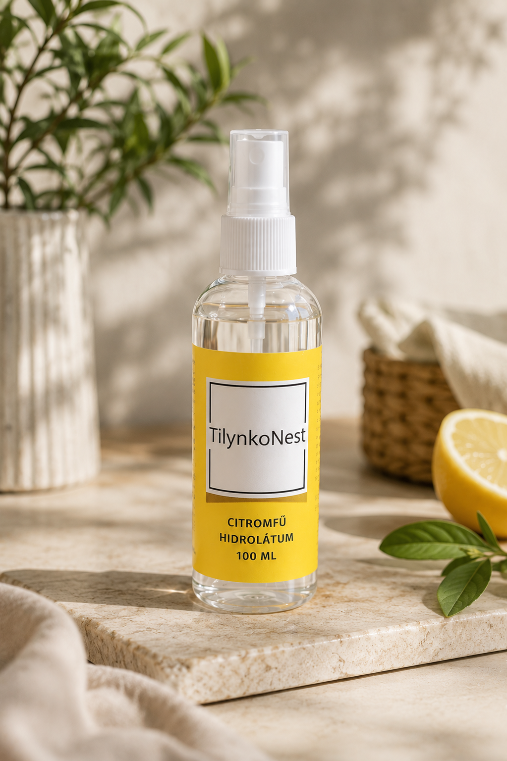 Citromfű hidrolátum – növényi illatvíz 100 ml, tér-, textil- és szaunaillat