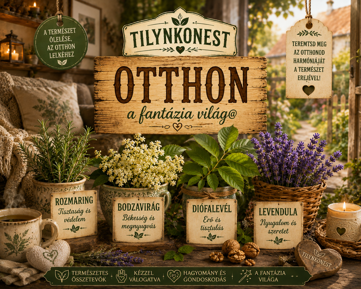 Otthon harmónia – 4 természetes növényi illatvíz csomag (rozmaring, bodza, diófa, levendula-citromfű) 4×100 ml